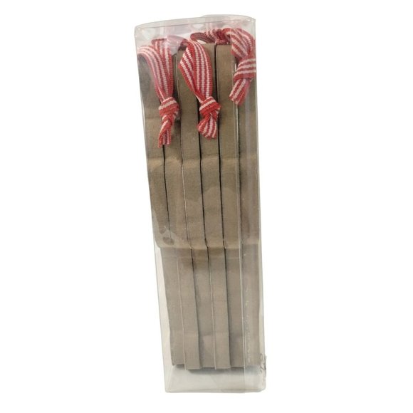 Holiday Time Nutcracker Pressed Wood 8 in Christmas Ornament 6 Piece Set New - Picture 2 of 4